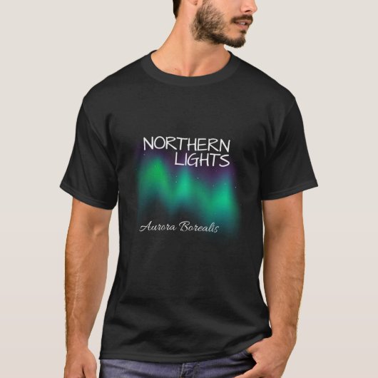 ノーザンライツオーロラボレリス Tシャツ (正面)