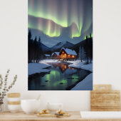 ノーザンライツキャビン ポスター (キッチン)