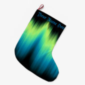 ノーザンライツクリスマスストッキングオーロラストッキング ラージクリスマスストッキング (正面 (吊り時))
