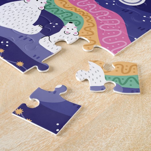 ノーザンライツジグソーパズル ジグソーパズル (側面)