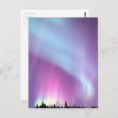 ノーザンライツスカイウィンターアラスカ ポストカード (正面/裏面)