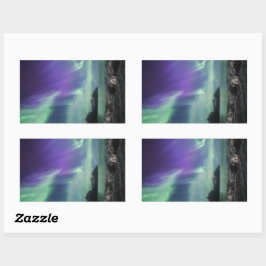 ノーザンライツセンジャ 長方形シール