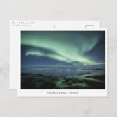 ノーザンライツノルウェーはがき ポストカード (正面/裏面)
