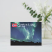 ノーザンライツノースノルウェーはがき ポストカード (スタンド正面)
