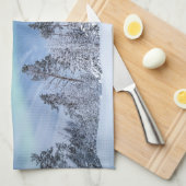 ノーザンライツノースノルウェー キッチンタオル (四つ折り)