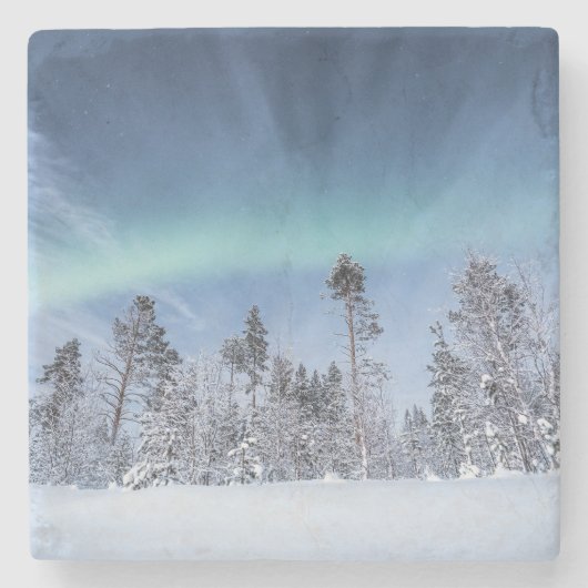 ノーザンライツノースノルウェー ストーンコースター (正面)
