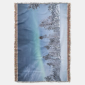 ノーザンライツノースノルウェー スローブランケット (正面縦)