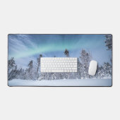 ノーザンライツノースノルウェー デスクマット (キーボード&マウス)