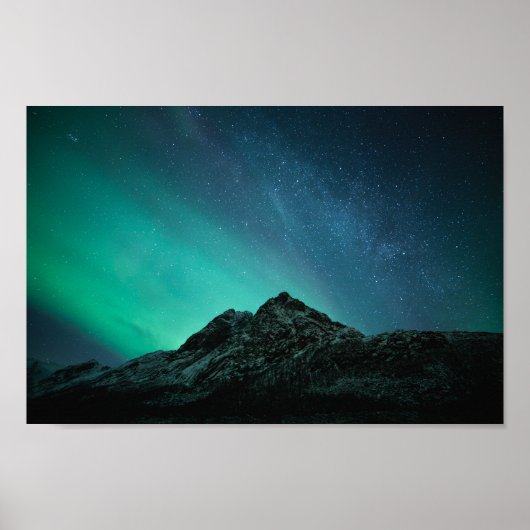 ノーザンライツノースノルウェー ポスター (正面)