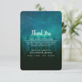 ノーザンライツフォレスト悔やみや弔慰ありがとう サンキューカード