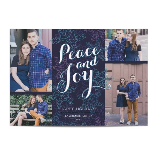 ノーザンライツホリデーフォトカード シーズンカード