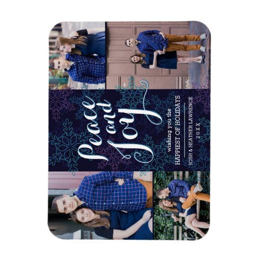 ノーザンライツホリデーフォトマグネット マグネット (縦)