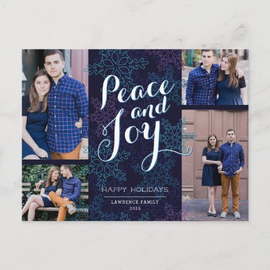 ノーザンライツホリデーフォト シーズンポストカード (正面)