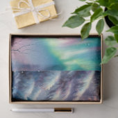 ノーザンライツポーラベアファミリー冬のデコパージュ 薄葉紙 (ギフト)