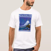ノーザンライツヴィンテージ旅行 Tシャツ (正面)