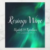 ノーザンライツ ワインボトルラベル ワインラベル (シングルラベル)