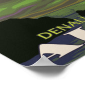 ノーザンライトとオルカス – デナリ・ナトル・パーク ポスター (角)