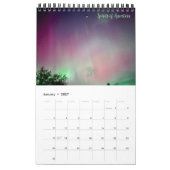 ノーザンライトの魔法のポーチビュー/ One / カレンダー (1月 2027)