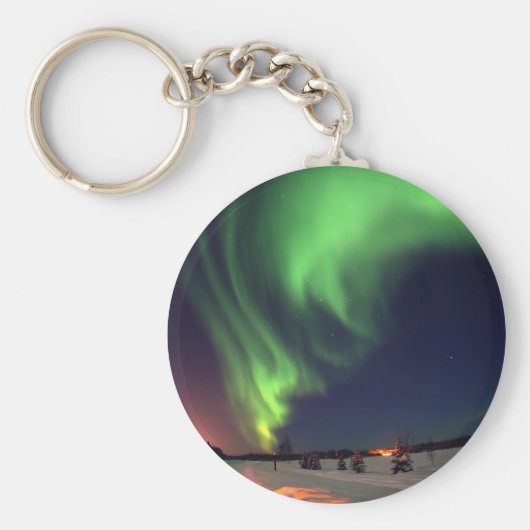 ノーザンライトアットベアーレイク キーホルダー (正面)