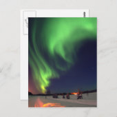 ノーザンライトアットベアーレイク ポストカード (正面/裏面)