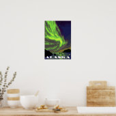 ノーザンライトアンドオーカスヴィンテージ旅行 ポスター (キッチン)