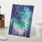 ノーザンライトウェディングカード&ギフトペデスタルサイン 台座サイン (インサイチュ)