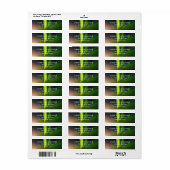 ノーザンライトオーロラボレアリスナイトスカイリターン ラベル (フルシート)