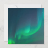 ノーザンライトオーロラボレリス結婚式招待状 招待状 (裏面)