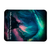 ノーザンライトカ鮮やかラーズカスタムマグネット マグネット (横)