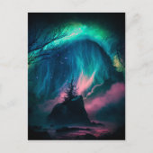 ノーザンライトカ鮮やかラー ポストカード (正面)