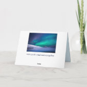 ノーザンライトグリーティングカード シーズンカード (裏面)