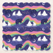 ノーザンライトコースター ペーパーコースター (正面)