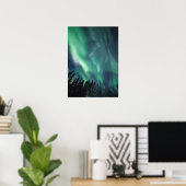 ノーザンライトスカンジナビア ポスター (ホームオフィス)