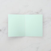 ノーザンライトスケッチ空白のカード サンキューカード (内部)