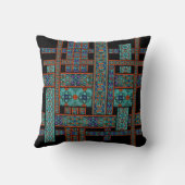 ノーザンライトステンドグラス装飾用クッション クッション (裏面)