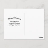 ノーザンライトズクリスマス ポストカード (裏面)