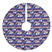 ノーザンライトツリースカート フェイクリネンツリースカート (正面)