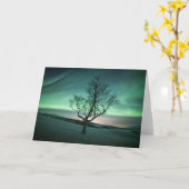 ノーザンライトツリー カード (黄色い花)