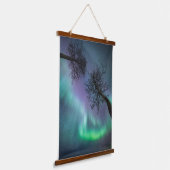 ノーザンライトツリー 吊り下げ型タペストリー (傾斜あり)