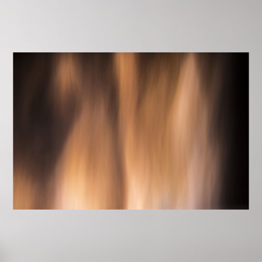 ノーザンライトディスプレイのような赤い炎。 ポスター (正面)