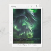 ノーザンライトナイトスカイ ポストカード (正面/裏面)