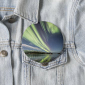 ノーザンライトノルウェーのボタン 缶バッジ (インサイチュ)