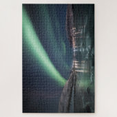 ノーザンライトノルウェー写真 ジグソーパズル (縦)