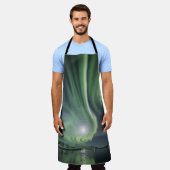 ノーザンライトノルウェー エプロン (着用した状態)