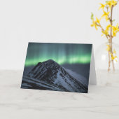 ノーザンライトノルウェー カード (黄色い花)