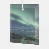 ノーザンライトノルウェー ガラスオーナメント (正面左)