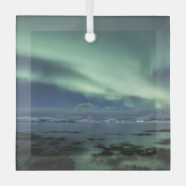 ノーザンライトノルウェー ガラスオーナメント