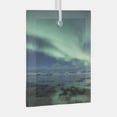 ノーザンライトノルウェー ガラスオーナメント (正面右)