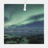 ノーザンライトノルウェー ガラスオーナメント (裏面)