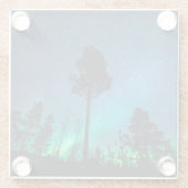 ノーザンライトノルウェー ガラスコースター (裏面)